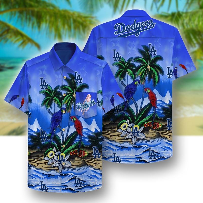 la dodgers hawaiian shirt