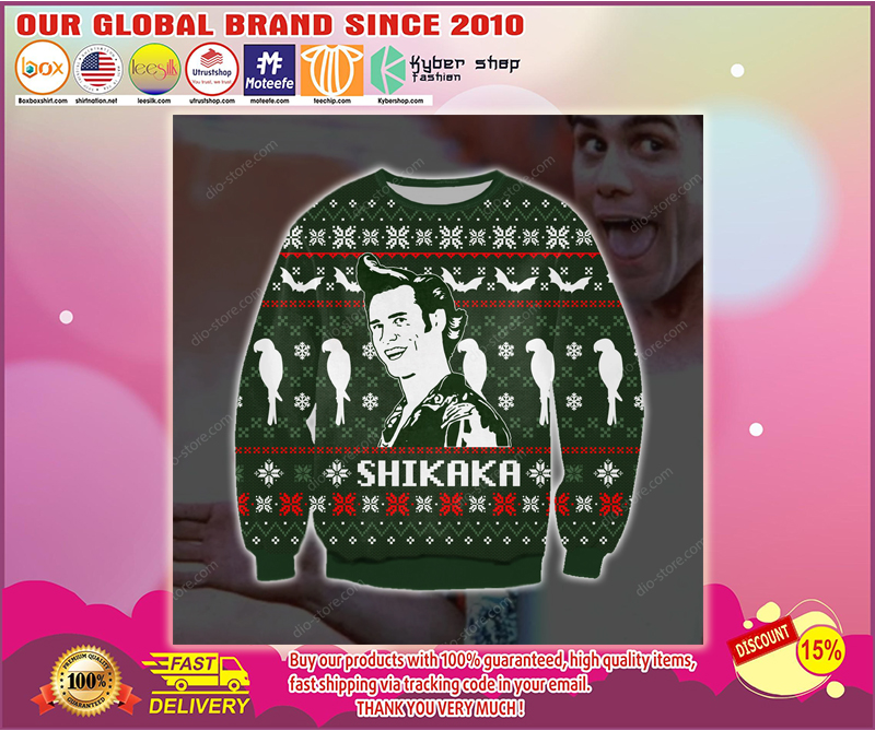 Ace ventura Shikaka Christmas sweatshirt sweater  – LIMITED EDITION
