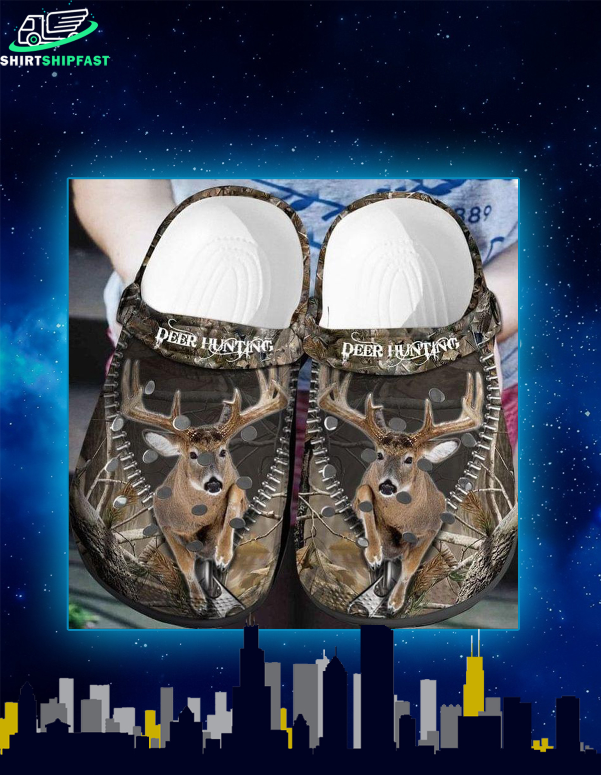 hunting crocs shoes