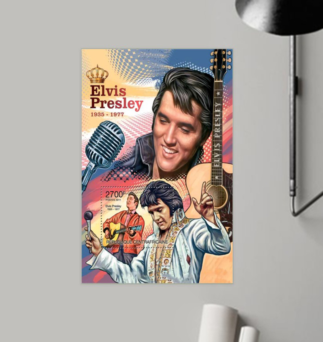Elvis presley 1935 1977 canvas prints and poster