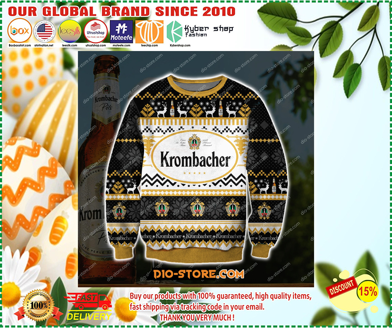Krombacher knitting Christmas sweatshirt sweater  – LIMITED EDITION