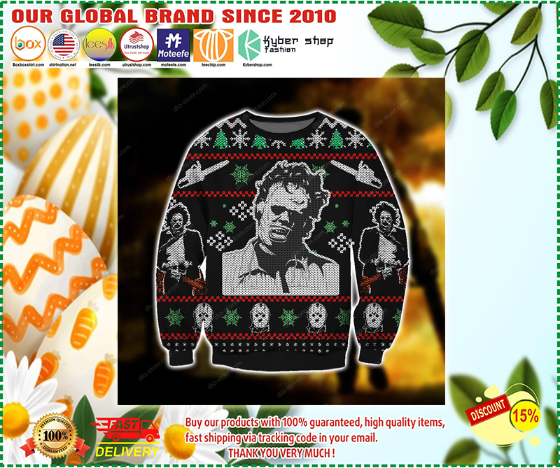 Leatherface Jason Voorhees sweatshirt sweater – LIMITED EDITION