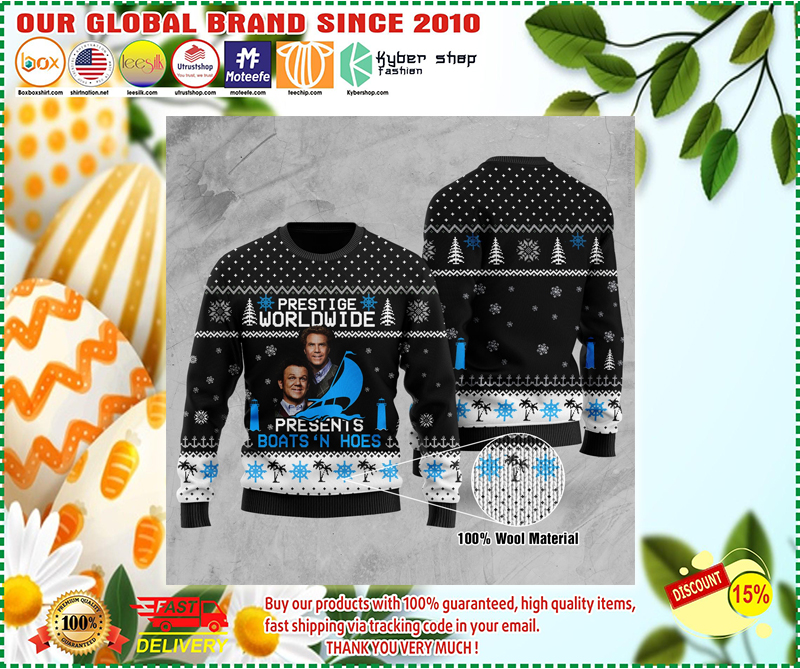 Step Brother Prestige worldwide presents boats’n hoes sweatshirt sweater – LIMITED EDITION