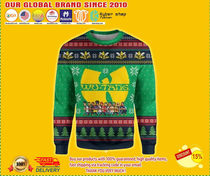 Wu tang christmas 3d sweatshirt – LIMITED EDITION