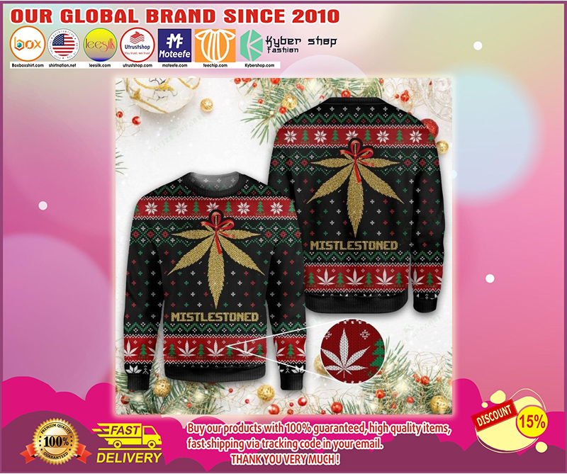 Merry christmas weed ugly christmas sweater – BBS