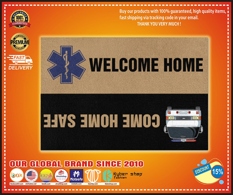 Paramedic welcome home doormat – BBS