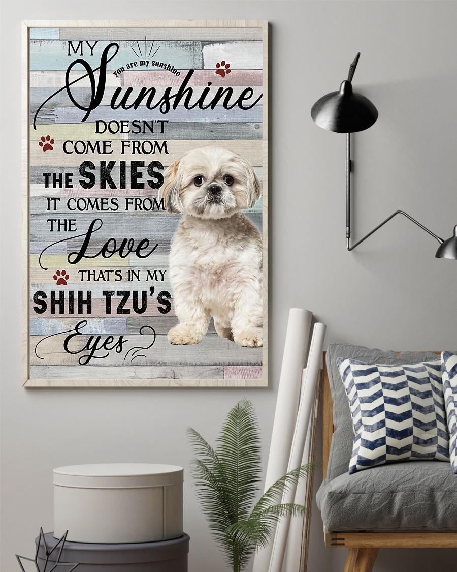 Shih Tzu you are my sunshine poster - BBS 1