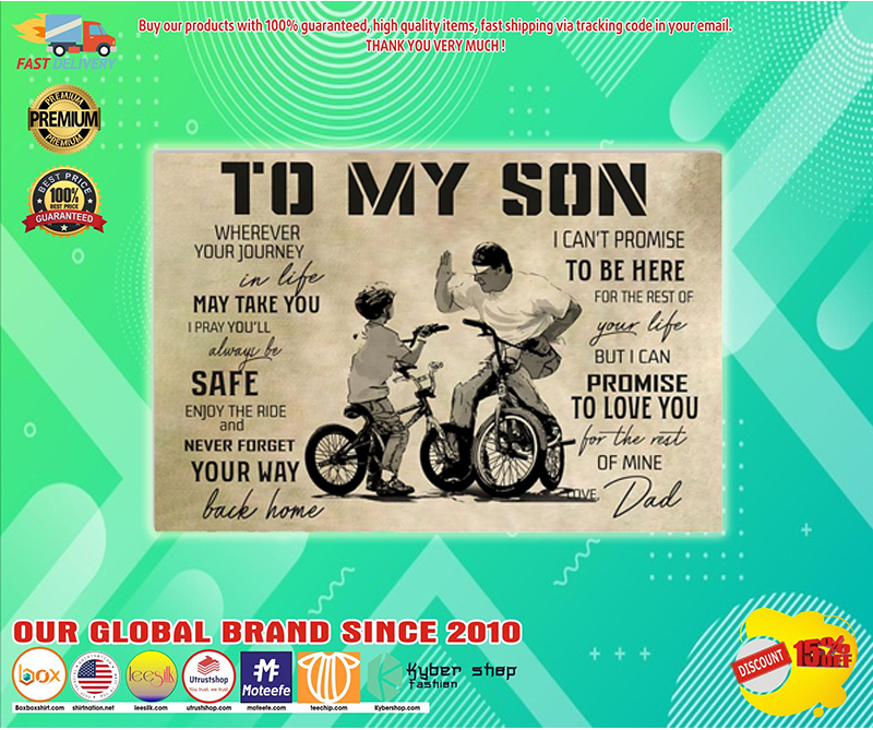 To my son wherever your journey in ife may take you poster – BBS