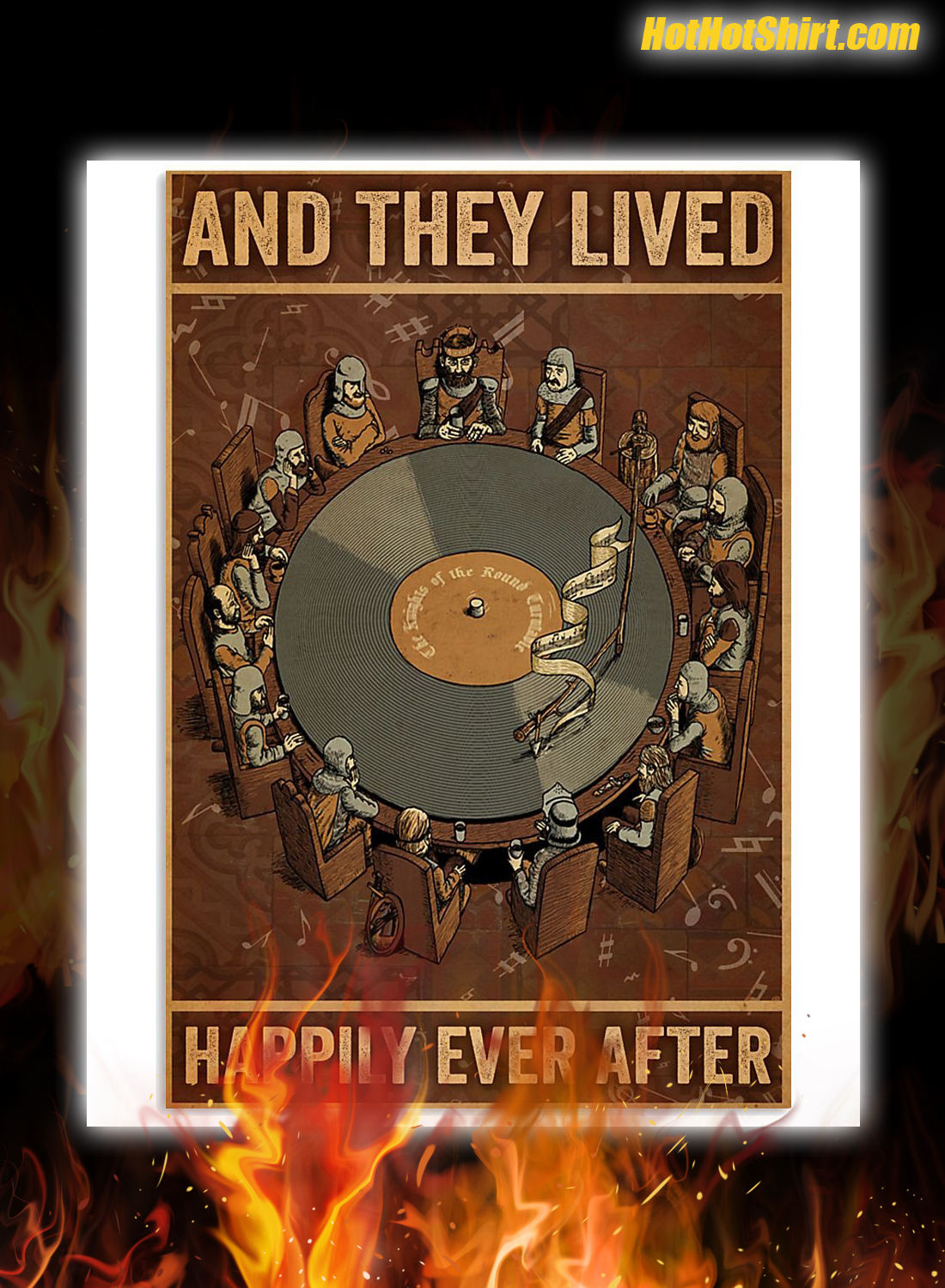 Vinyl And They Lived Happily Ever After Poster