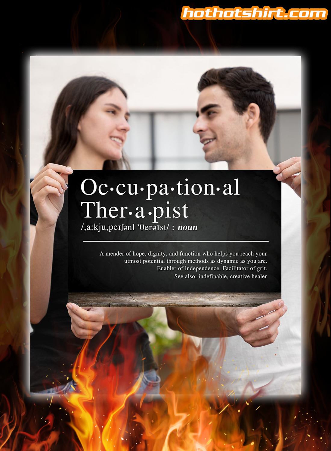 Occupational Therapist Definition Poster