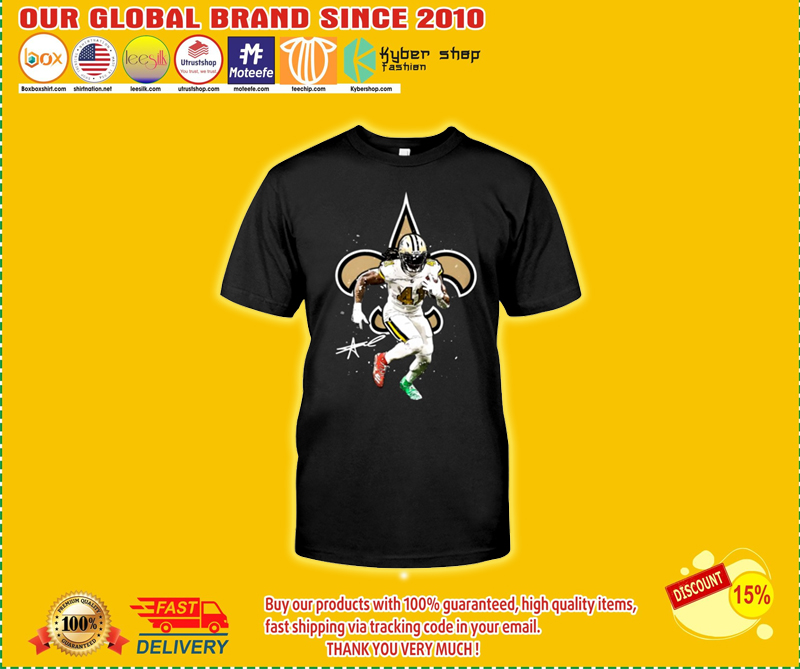 Alvin kamara 41 New Orleans Saints run shirt – BBS