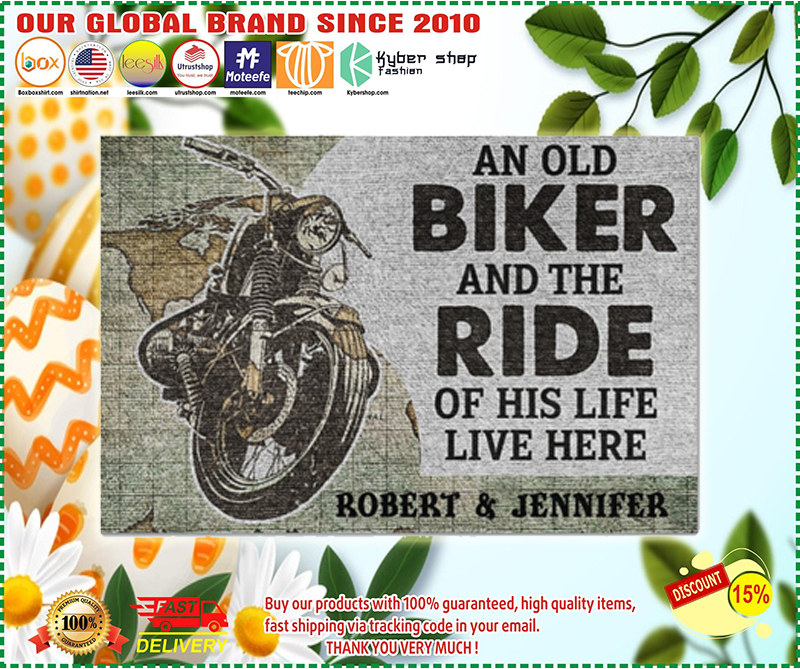 An old biker and the ride of his life live here doormat – BBS