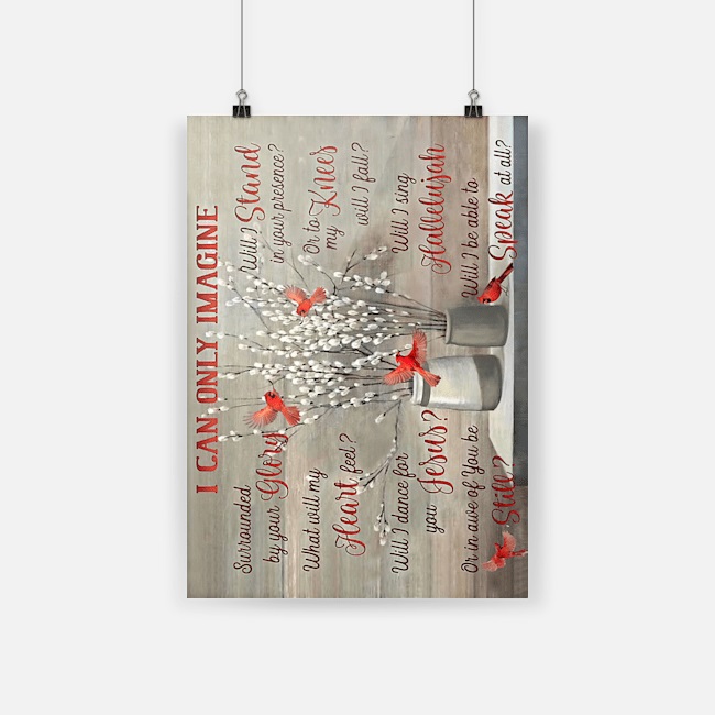   Canvas prints Cardinal I can only imagine