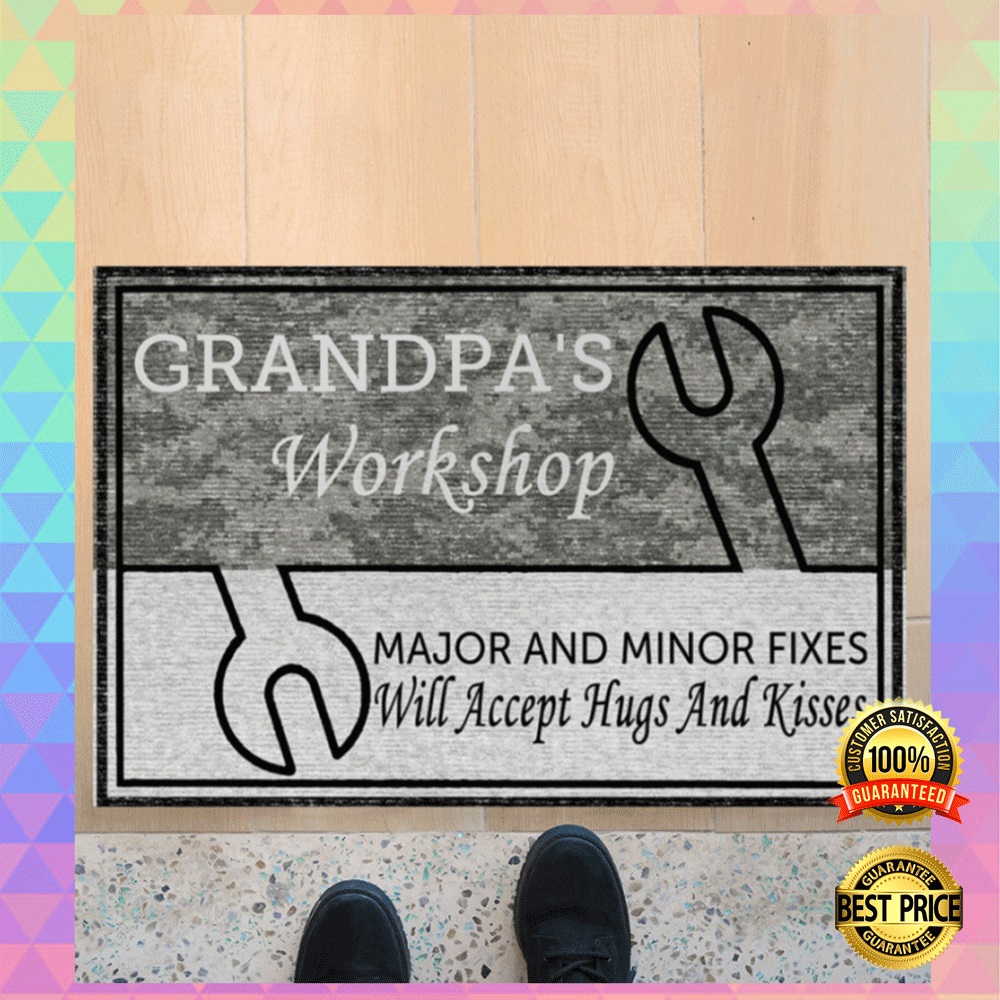 Grandpa's workshop major and minor fixer doormat2