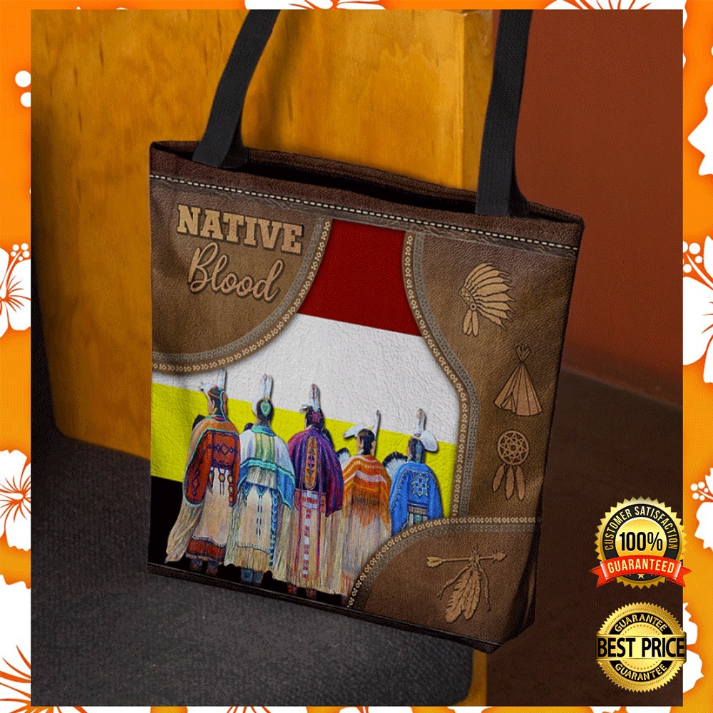 Native blood tote bag2