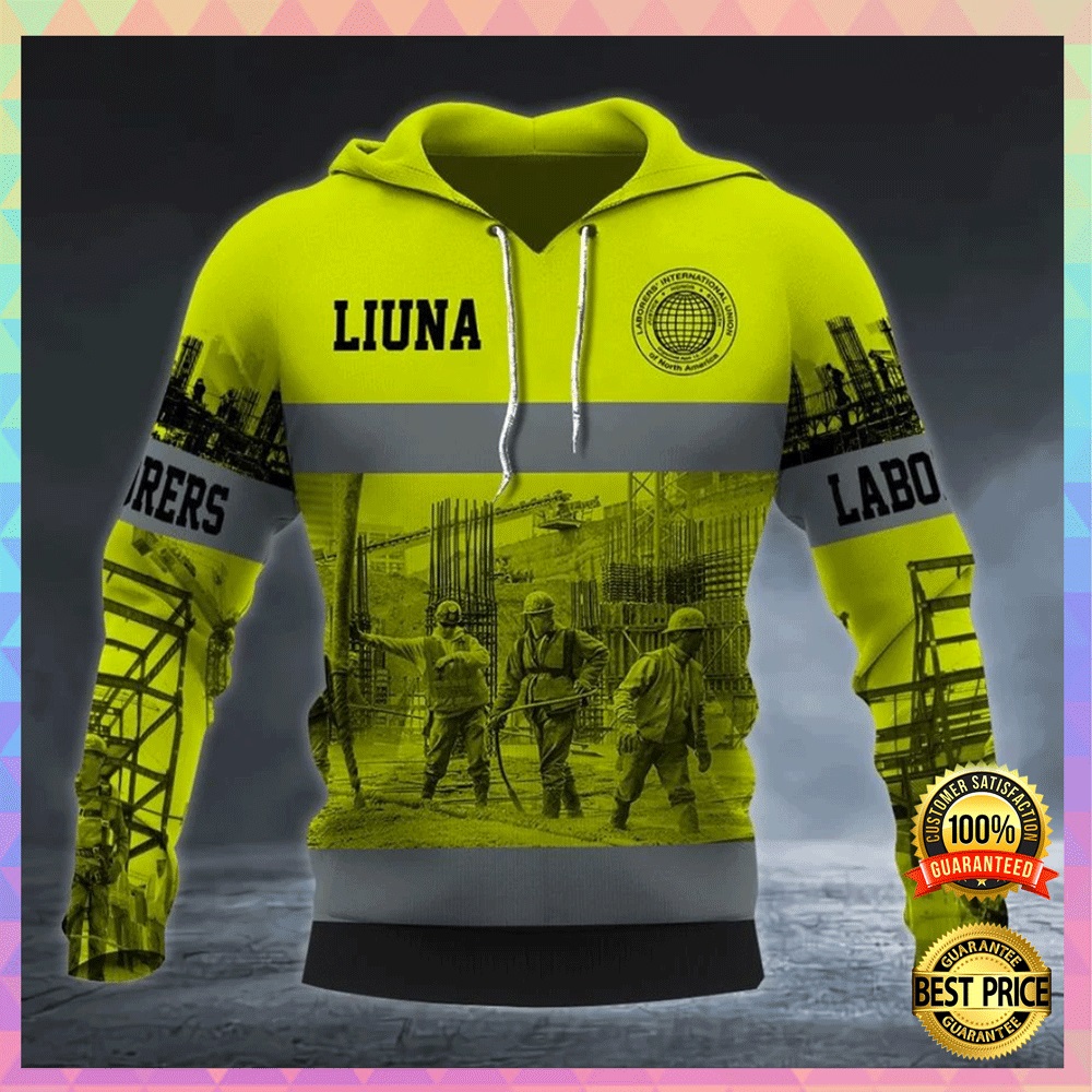 Personalized Laborers' International Union of North America all over printed 3D hoodie2