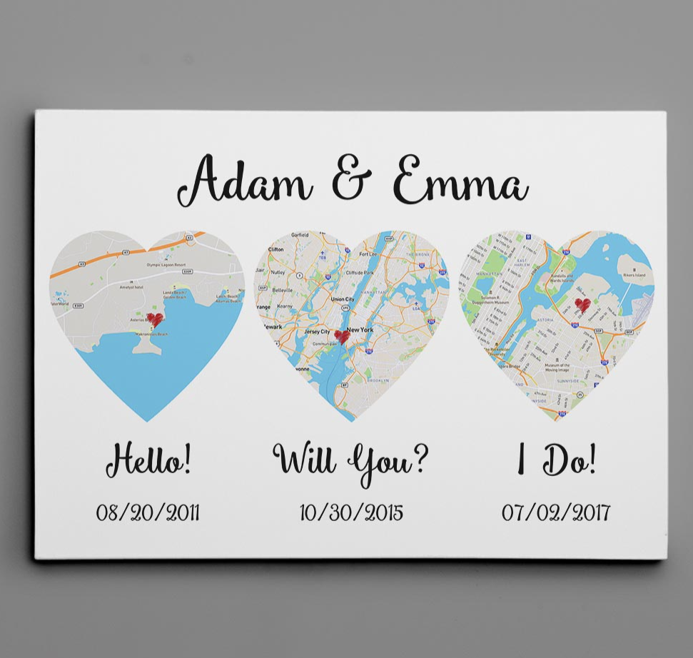 Personalized Hello Will You I Do Canvas