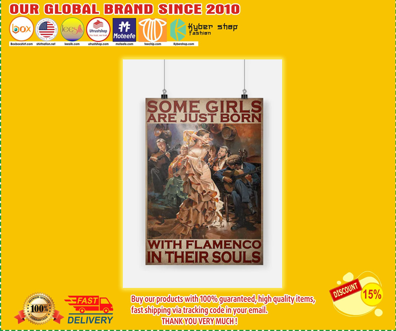 Some girls are just born with flamenco in their souls poster – BBS