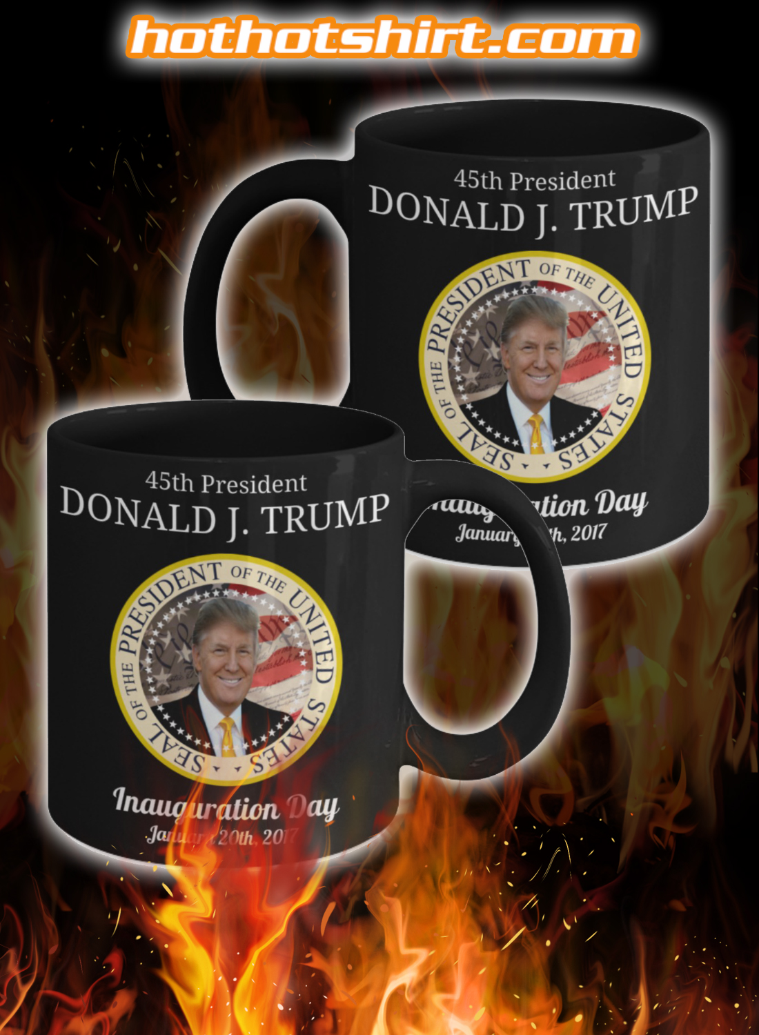 45th President Donald Trump Inauguration Day Mug