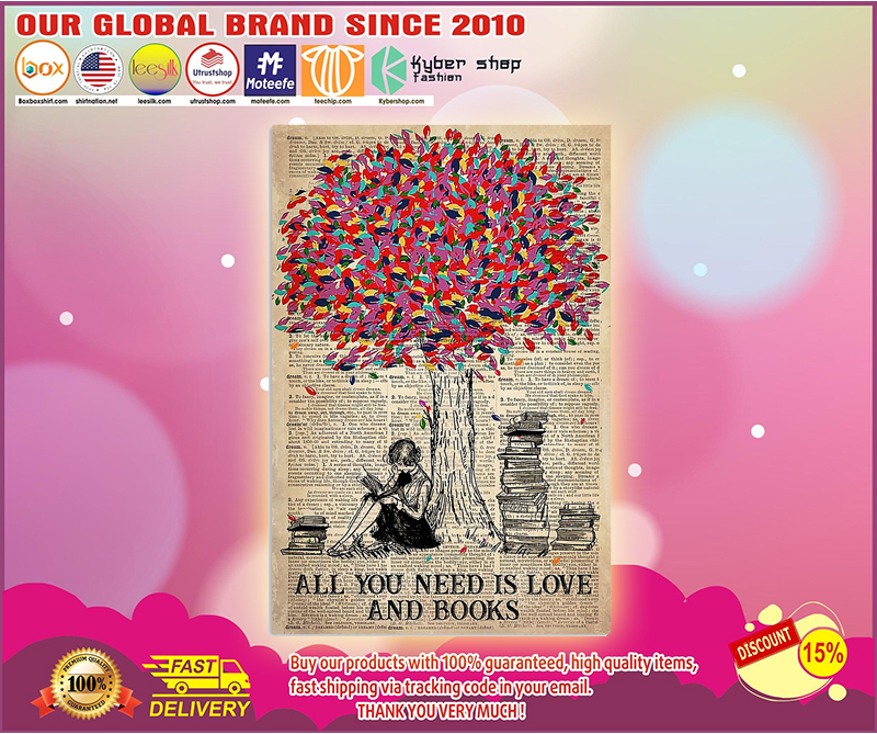 All you need is love and books poster