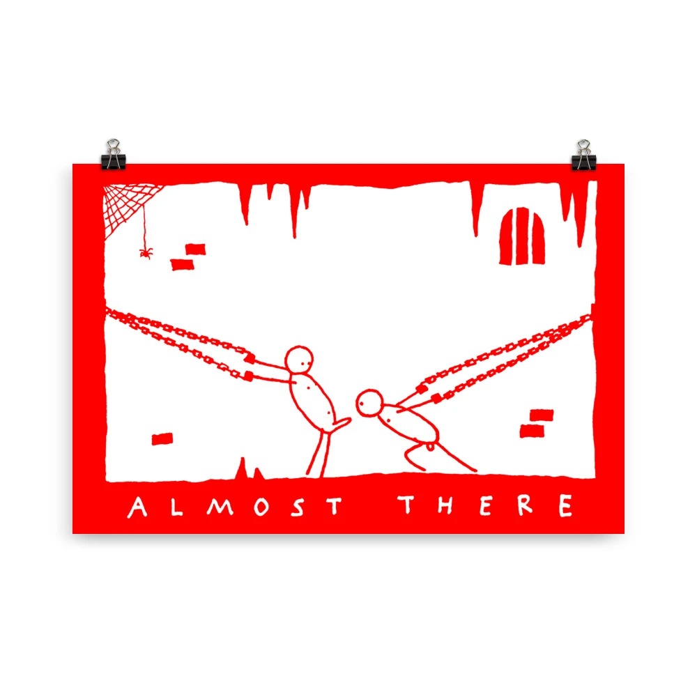 Almost there poster