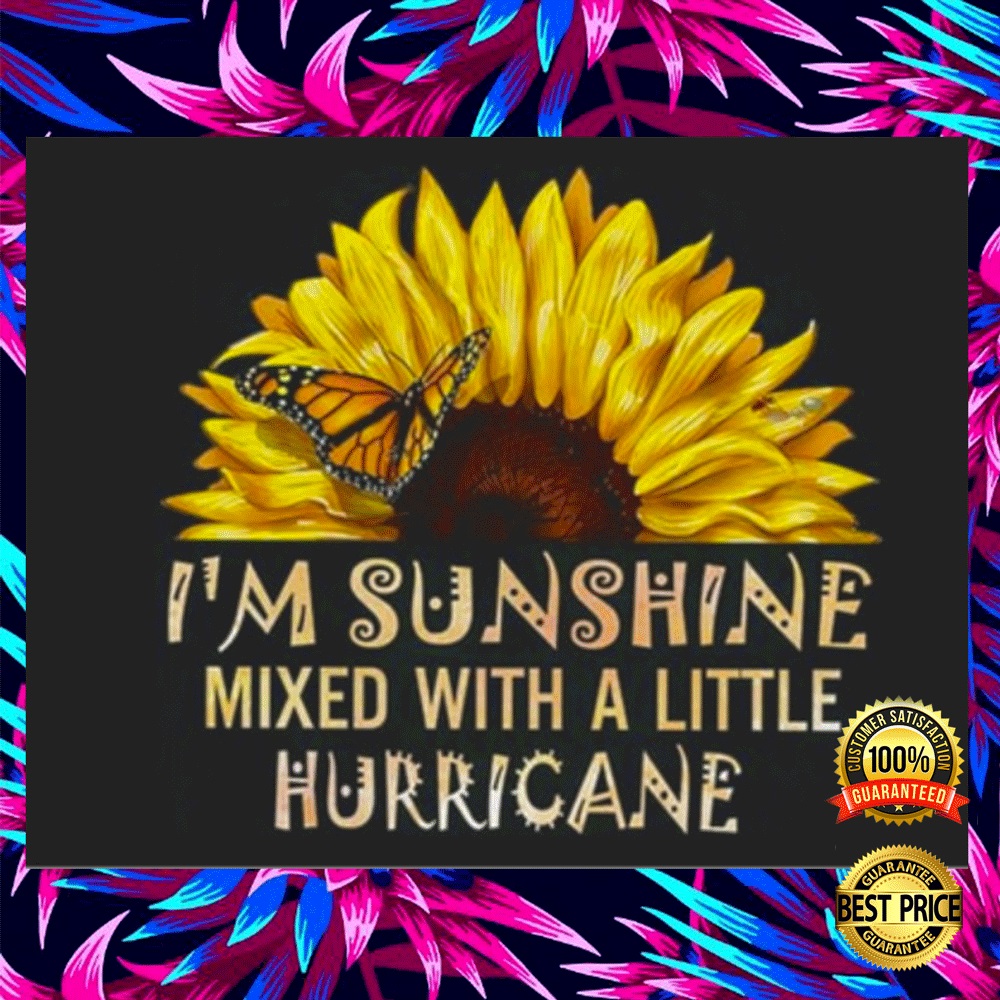 I_m sunshine mixed with a little hurricane sticker