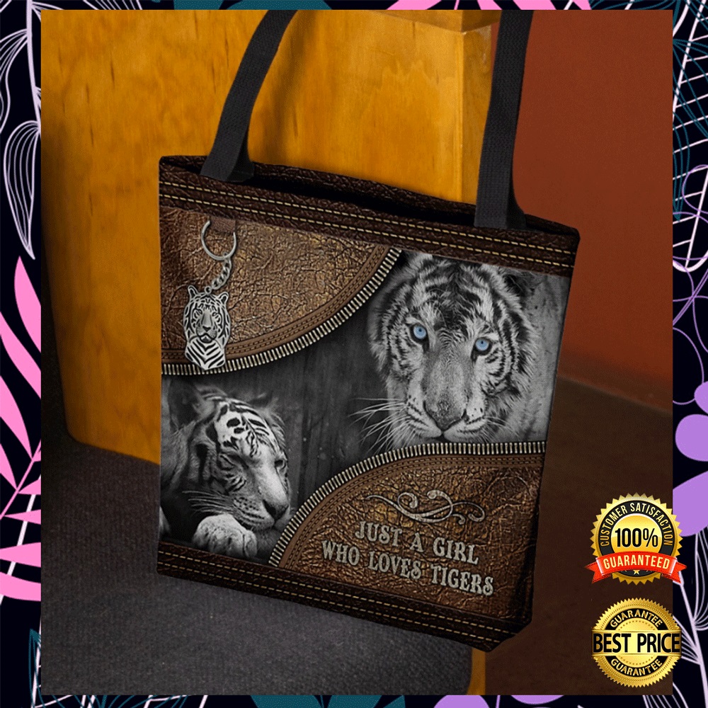 Just A Girl Who Loves Tigers Tote Bag