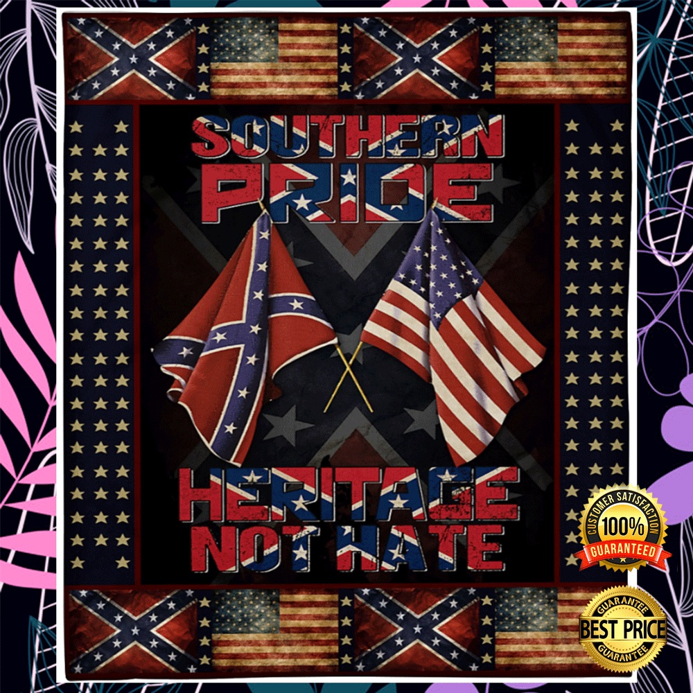 Southern pride heritage not hate blanket2
