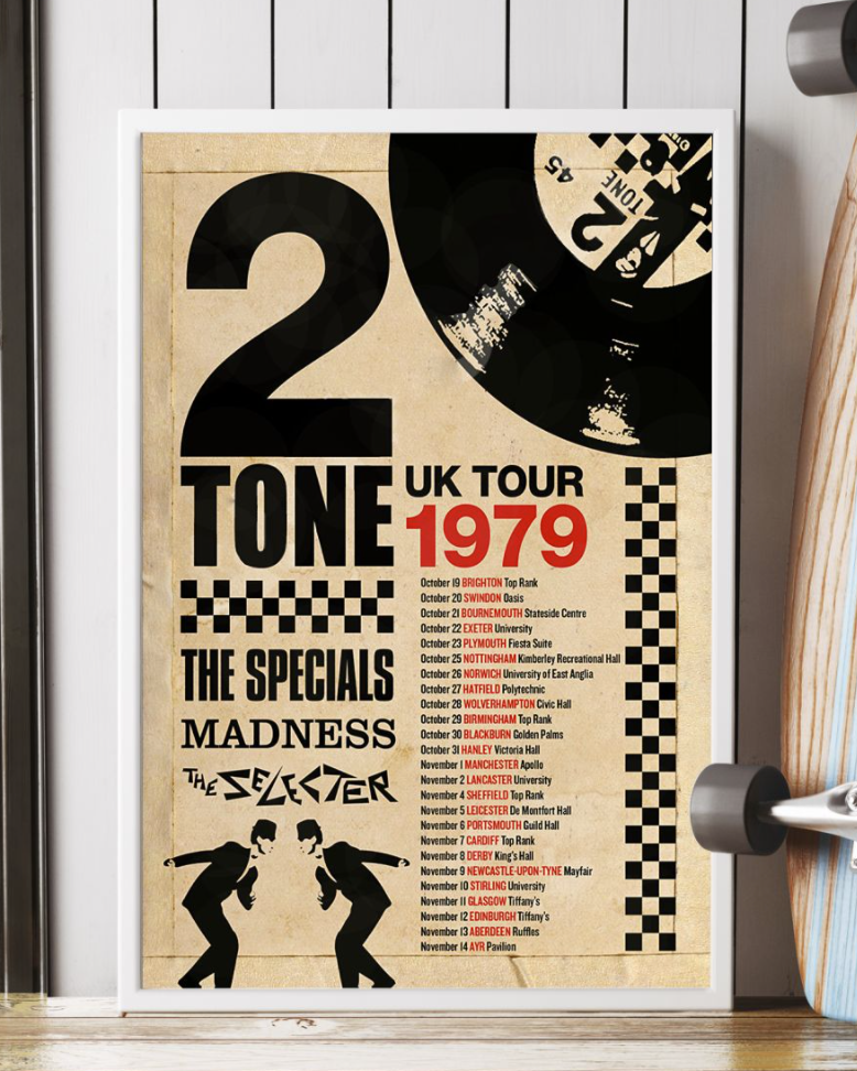 2 Tone Uk Tour 1979 Poster 4