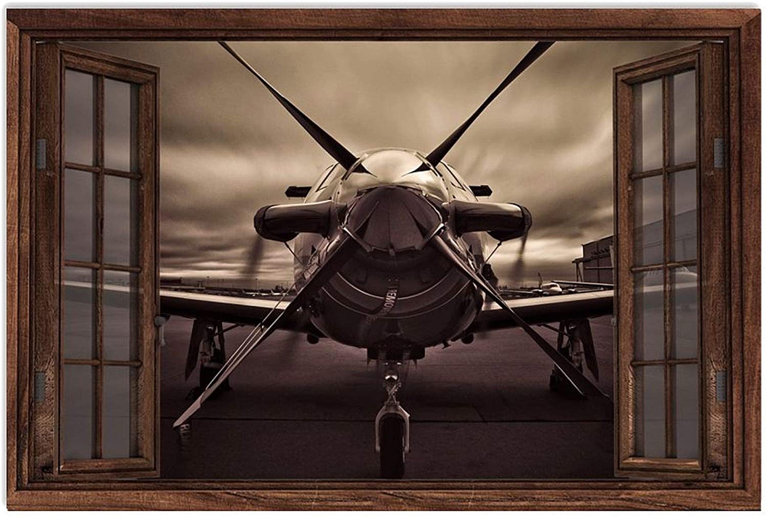 ANDIEZ Aircraft Front Window Poster