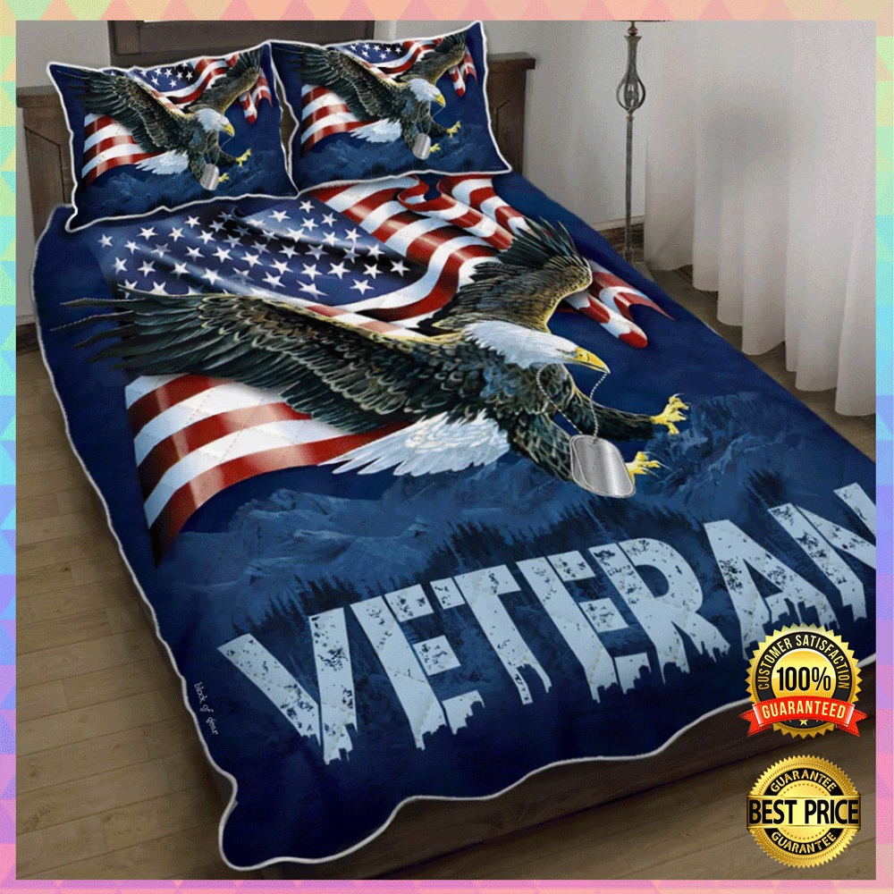American Eagle veteran bedding set2