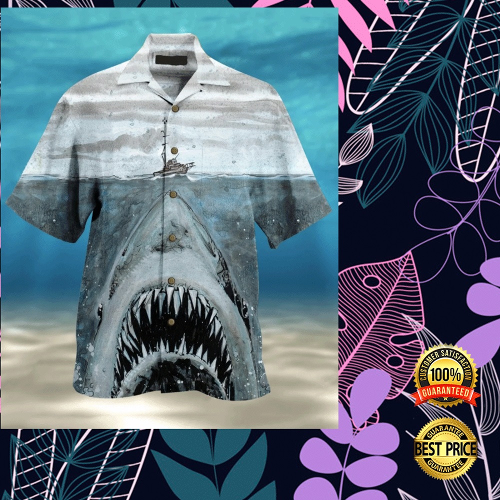 Jaws vintage hawaiian shirt 44