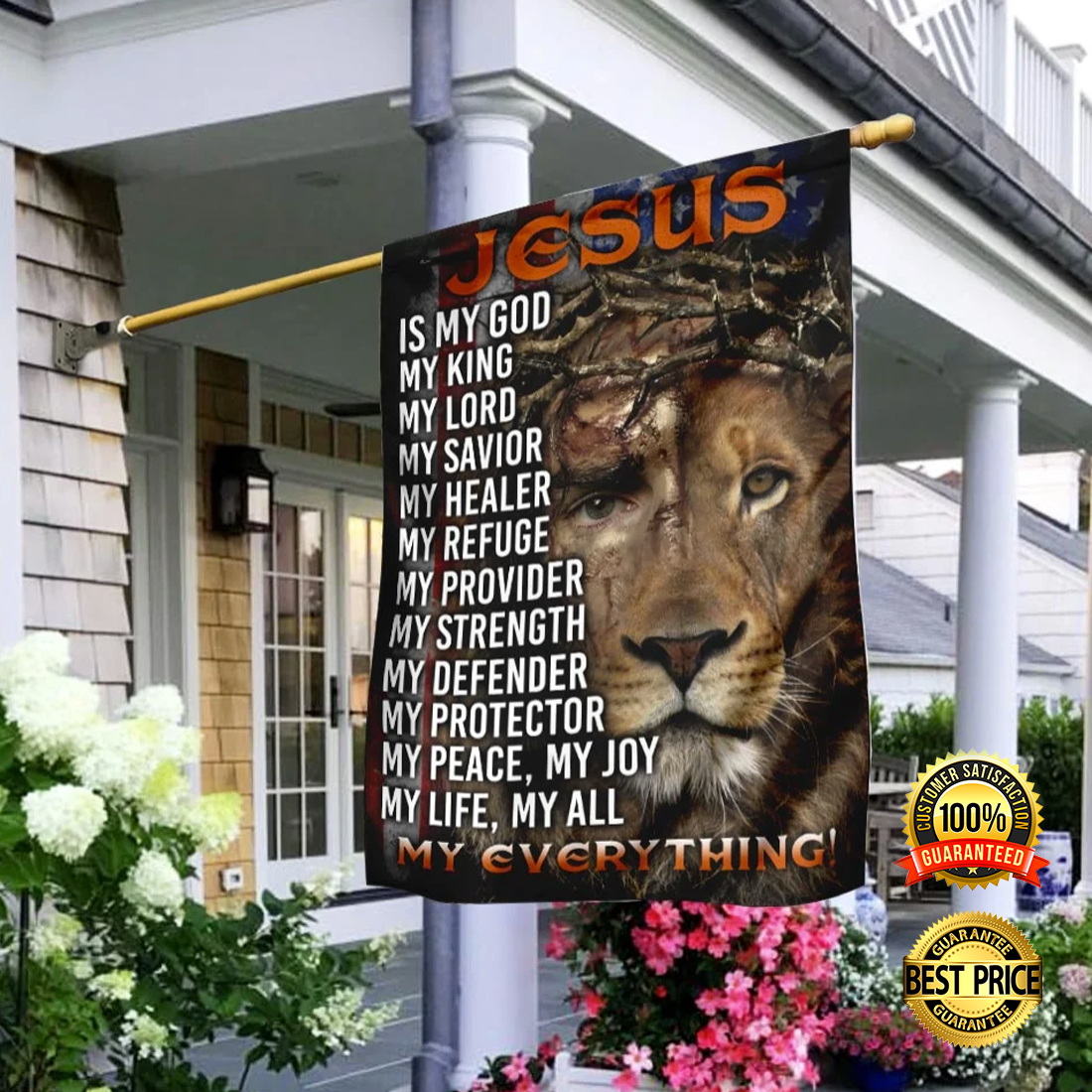 Jesus Is My Everything Flag 4