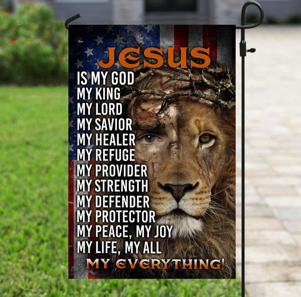 Jesus Is My Everything Flag 3