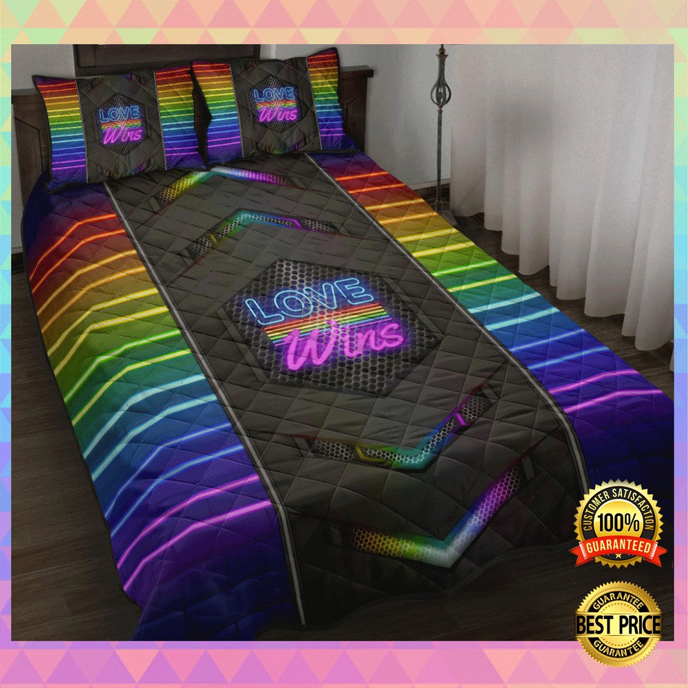 LGBT Love Wins Bedding Set
