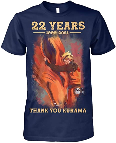 ANDIEZ 22 Years 1999-2021 Thank You Kurama Lovers Shirt