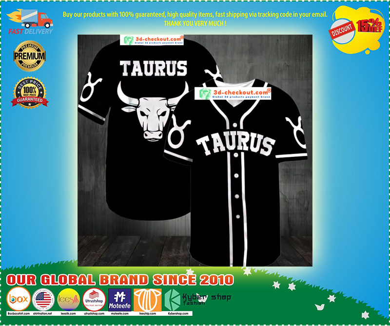 Zodiac Taurus Baseball Jersey 2
