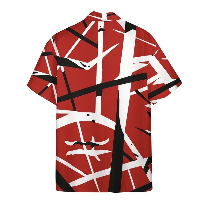 Eddie Van Halen Guitar Pattern Hawaiian Shirt