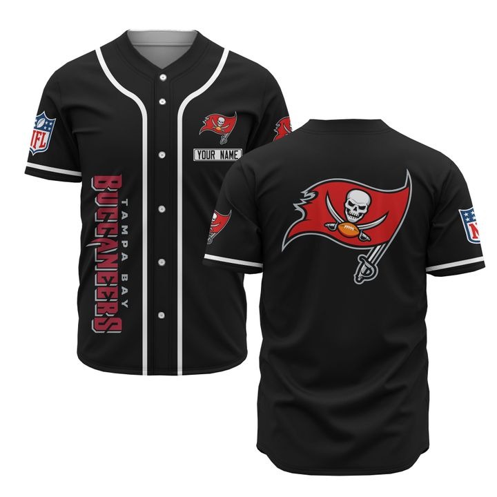 Tampa Bay Buccaneers Personalized Custom Name Baseball Jersey Shirt