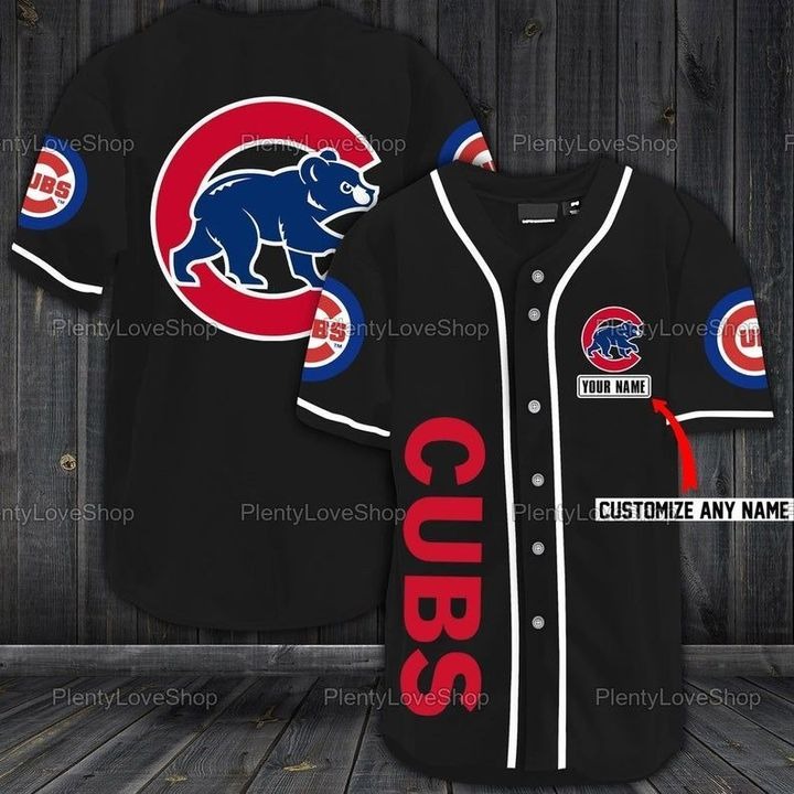 Chicago Cubs Personalized Baseball Jersey Shirt