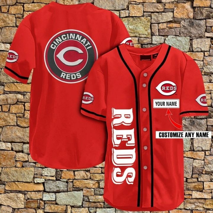 Cincinnati Reds Personalized Baseball Jersey Shirt