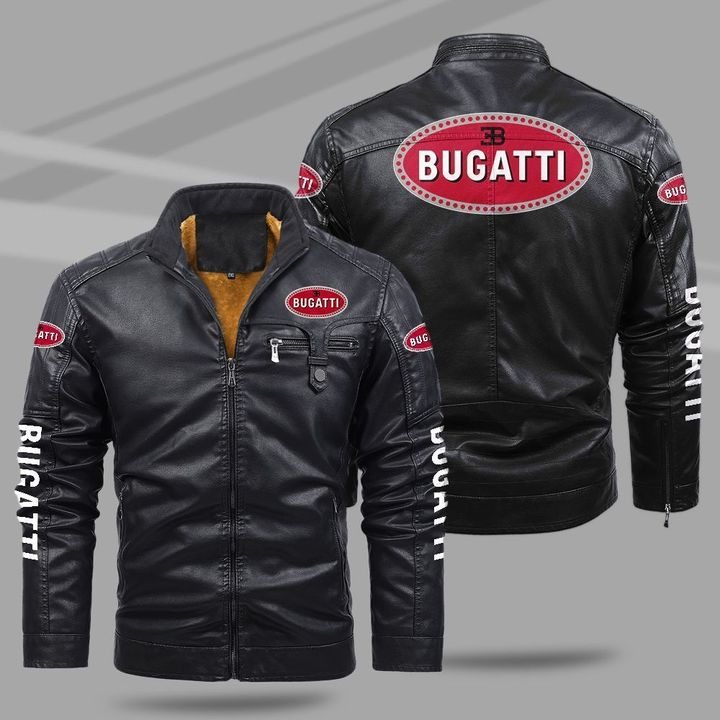 Bugatti Fleece Leather Jacket
