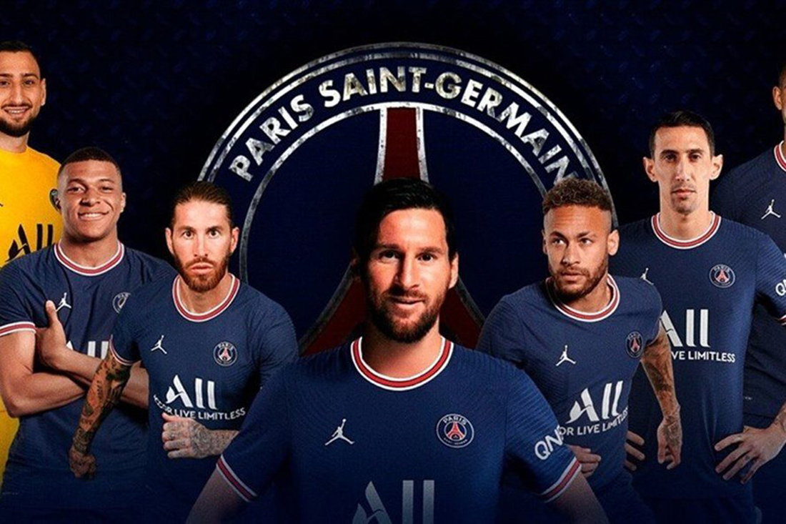Paris Saint Germain Lionel Messi Home 2021 2022 Kit and Shirt