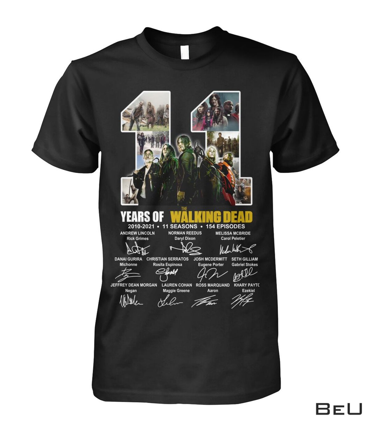 11 Years Of The Walking Dead Shirt