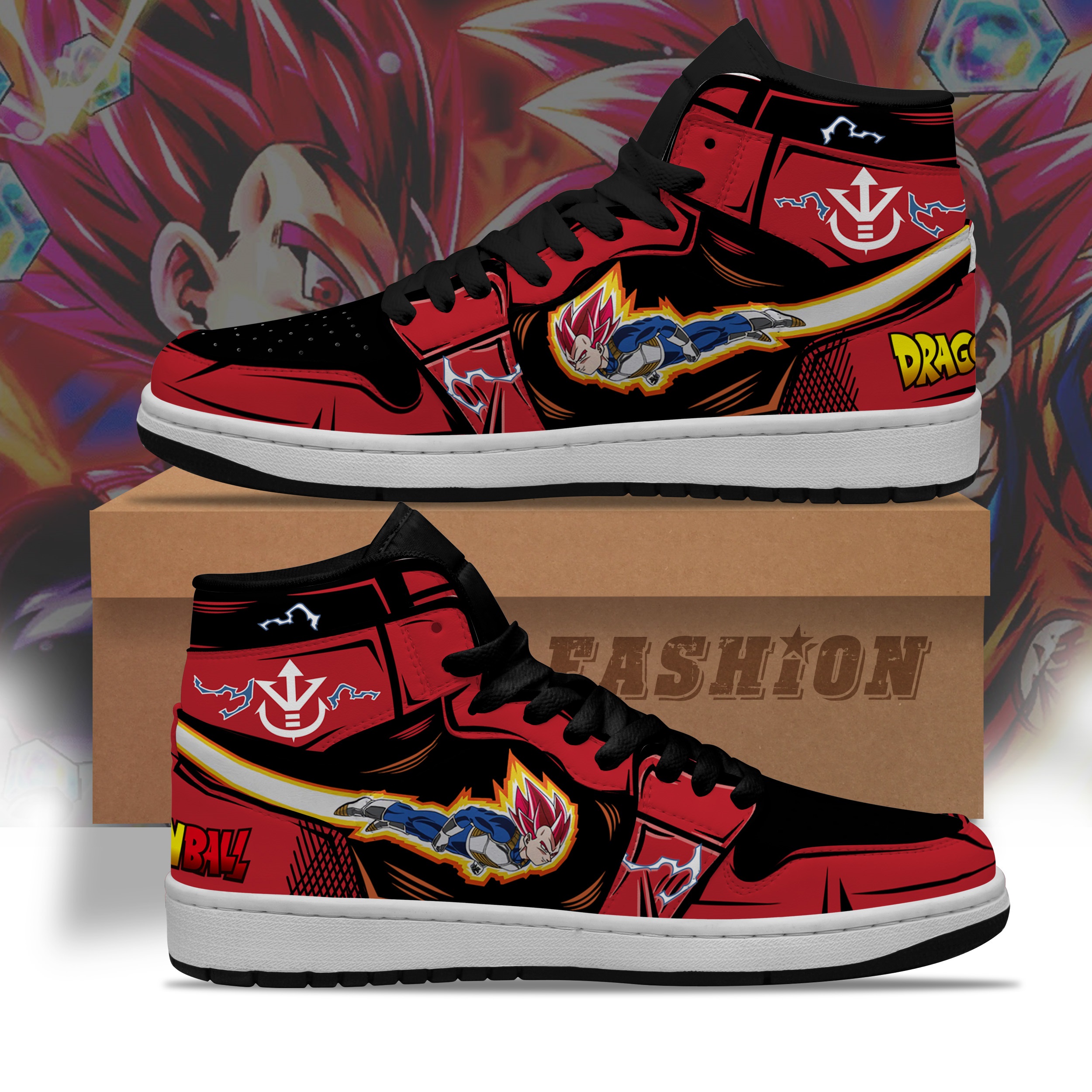 Dragon Ball Vegeta Air Jordan JD Shoes Sneaker