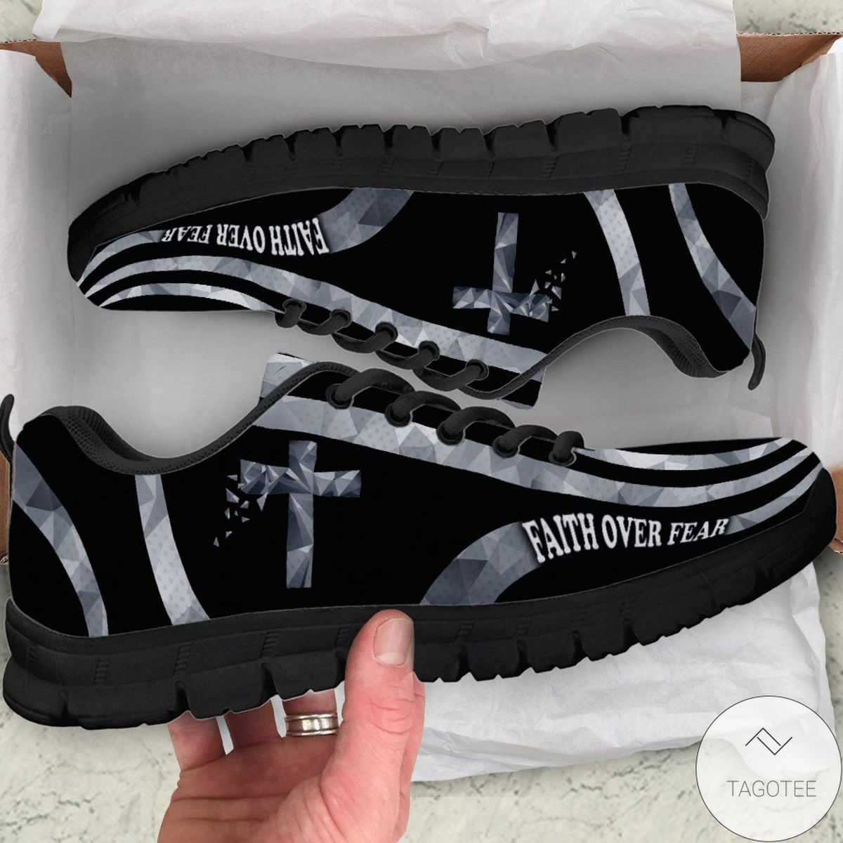 Faith Over Fear - God Sneakers