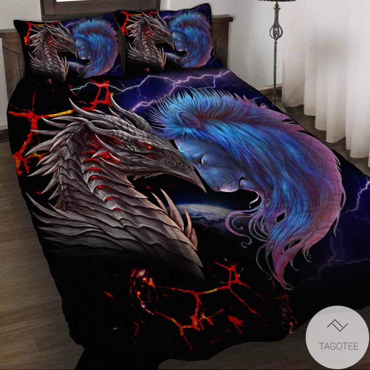Soul Of A Dragon Bedding Set
