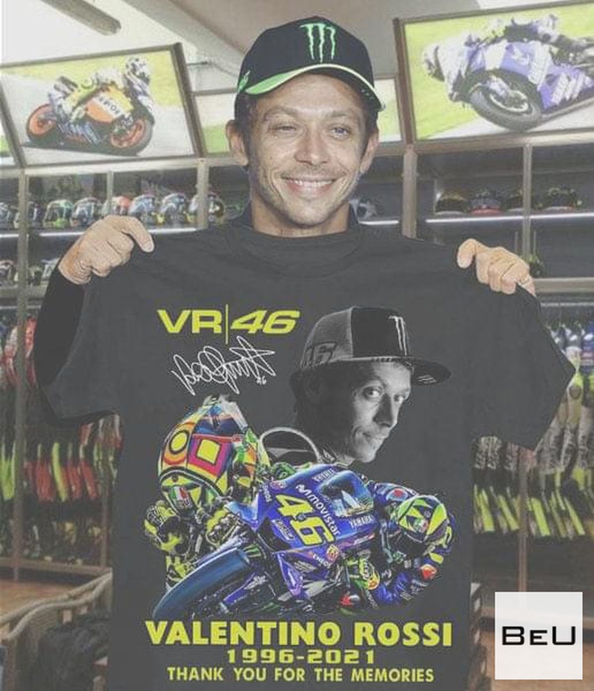 Valentino Rossi 46 Years Thank You For The Memories Shirt