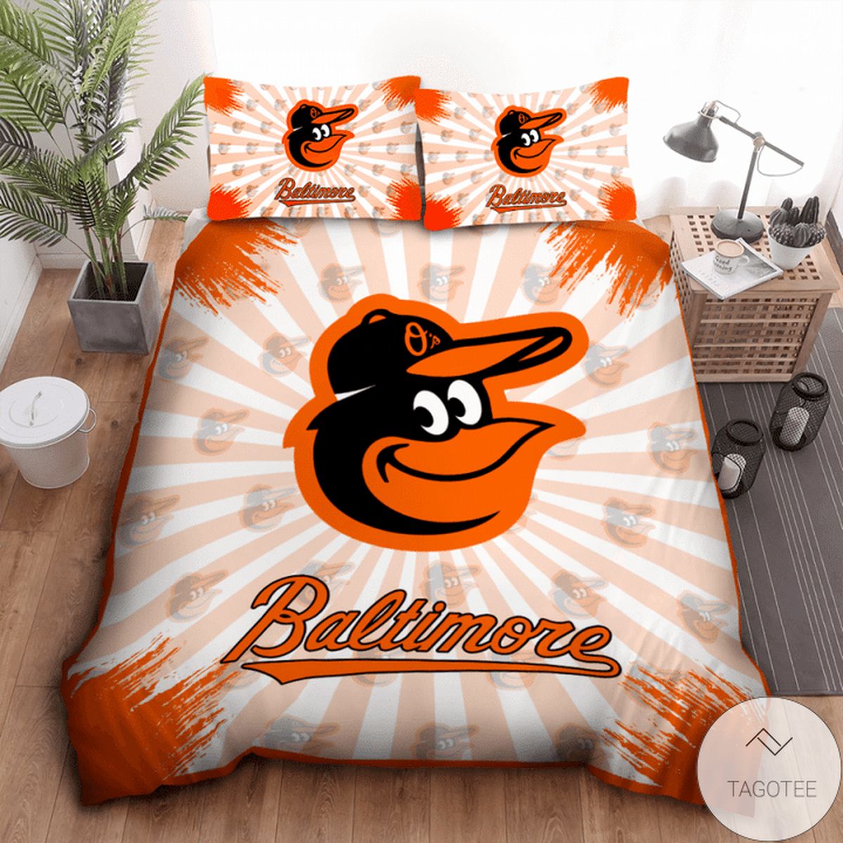 Baltimore Orioles Bedding Set