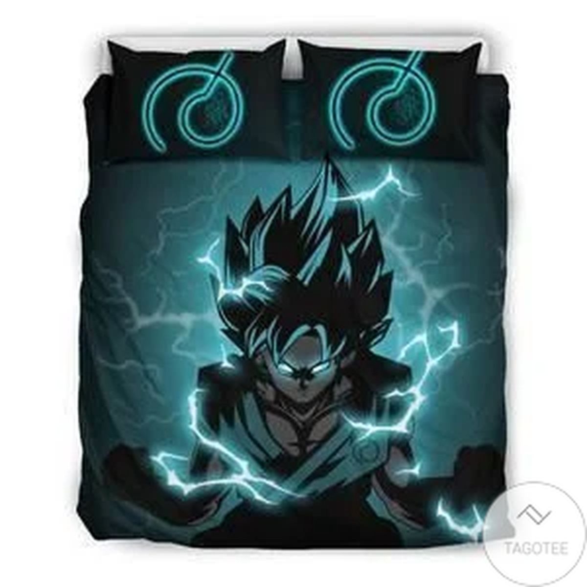 Goku Super Saiyan Blue Bedding Set